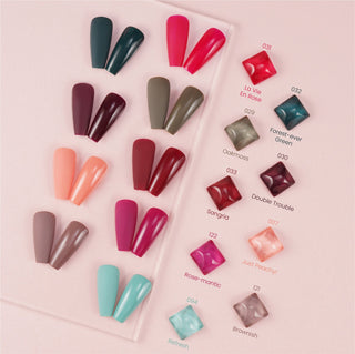 WINTER MOOD - LDS Holiday Healthy Nail Lacquer Collection: 007; 029; 030; 031; 032; 033; 094; 121; 122