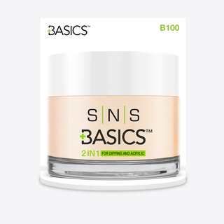 SNS Basics Dipping & Acrylic Powder - Basics 100 by SNS sold by DTK Nail Supply