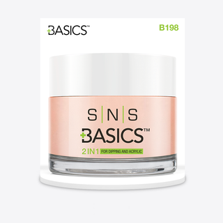 SNS Basics Dipping & Acrylic Powder - Basics 198 by SNS sold by DTK Nail Supply