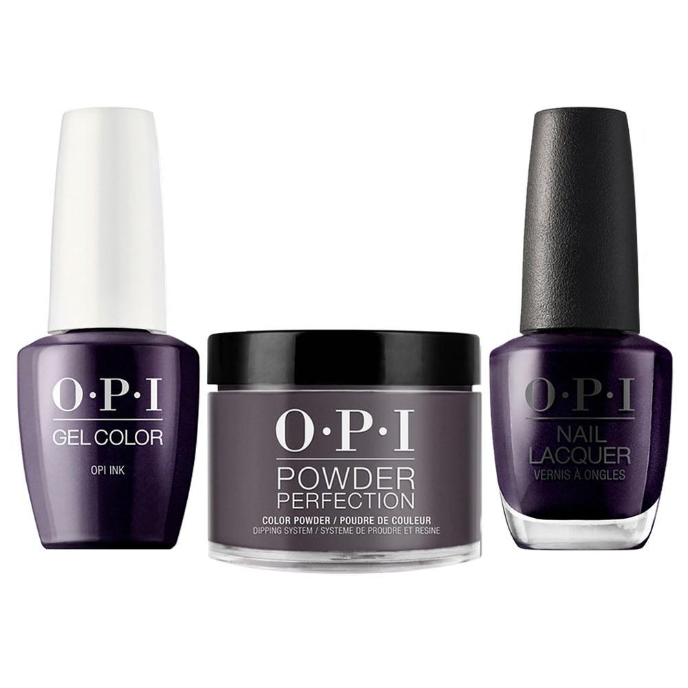 OPI 3 in 1 - B61 OPI Ink - Dip, Gel & Lacquer Matching