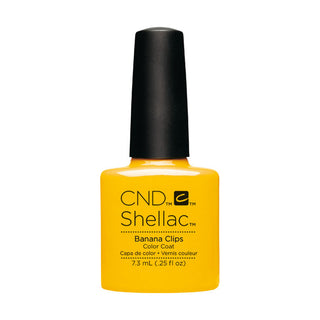 CND Shellac Gel Polish - Yellow Colors - 007 Banana Clips