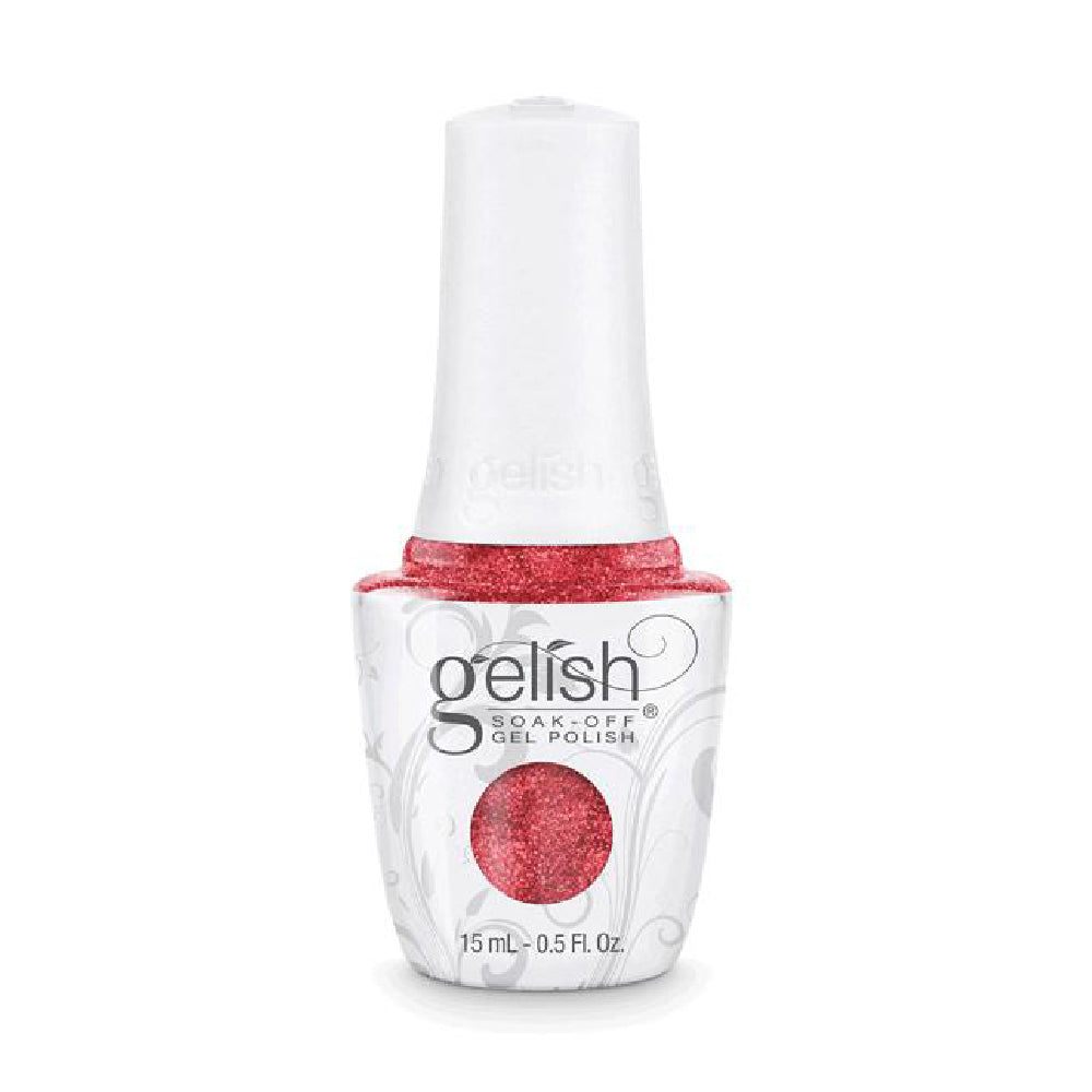 Gelish Nail Colours - Red Gelish Nails - 033 Best Dressed - 1110033