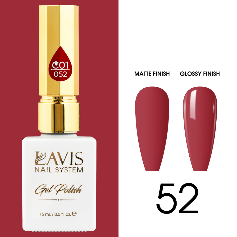 LAVIS C01 - 052 - Gel Polish 0.5 oz - Whimsical Collection