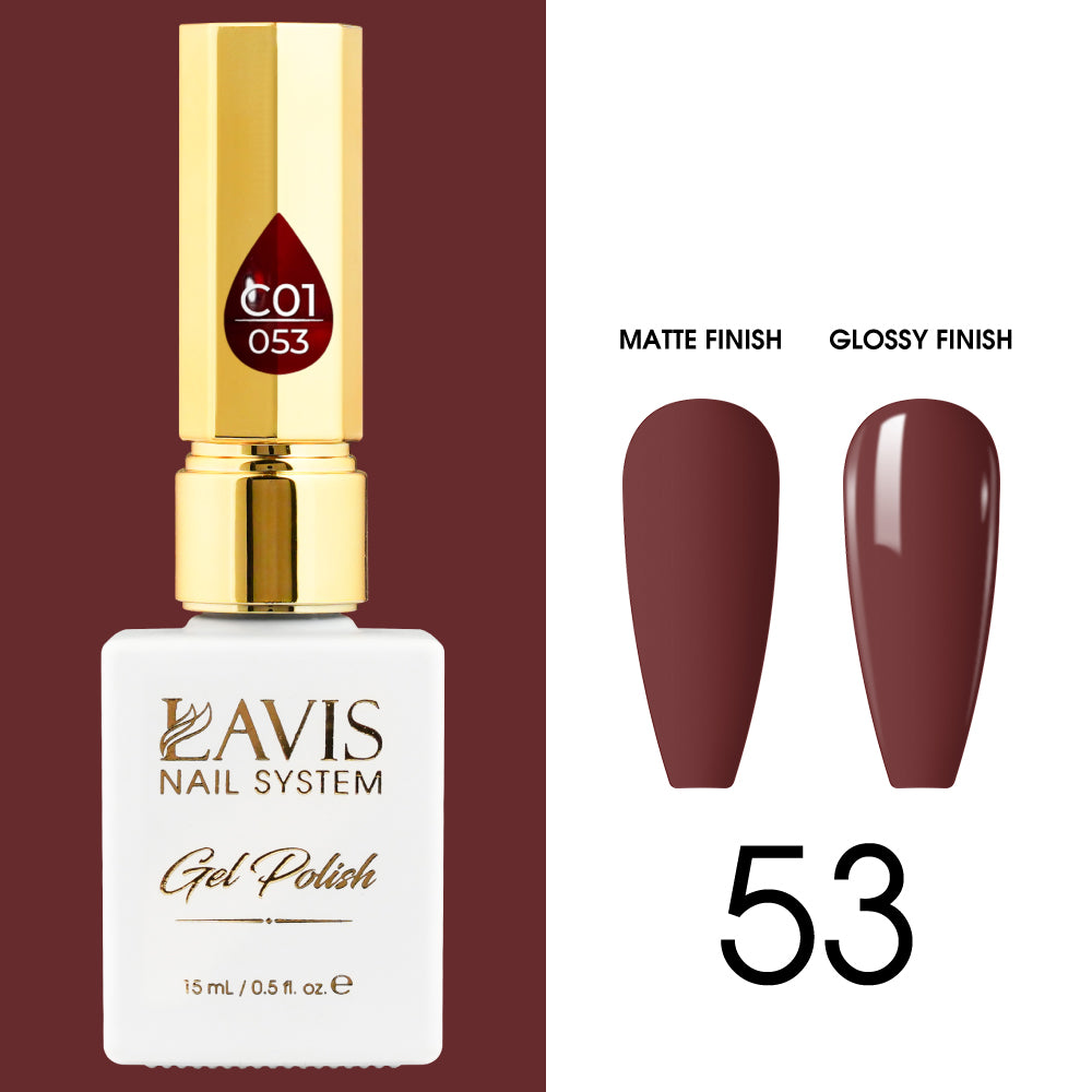 LAVIS C01 - 053 - Gel Polish 0.5 oz - Whimsical Collection