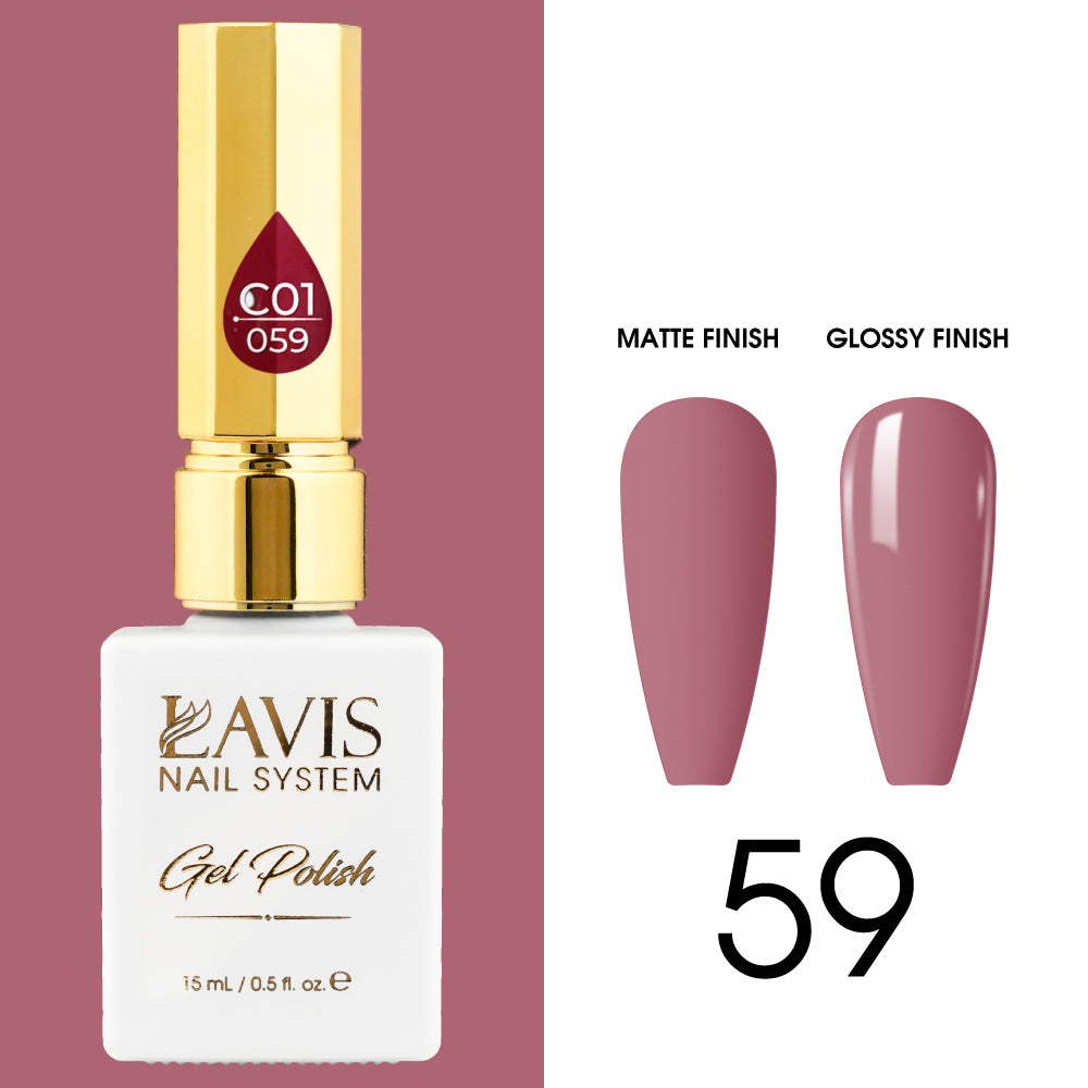 LAVIS C01 - 059 - Gel Polish 0.5 oz - Whimsical Collection