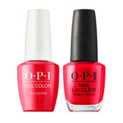 OPI Gel Nail Polish Duo Red Colors - C13 Coca-Cola® Red