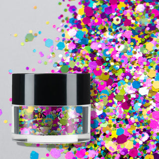 LDS Confetti Glitter Nail Art - CF06 - Avenue of The Star - 0.5 oz – Lavis  Dip Systems Inc