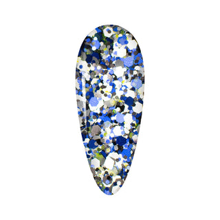 LDS Confetti Glitter Nail Art - CF03 - Touch The Sky - 0.5 oz