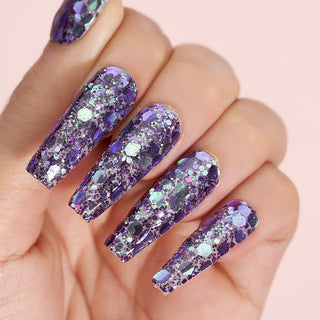NAIL BASICS: HOW TO WORK WITH CHUNKY GLITTER 