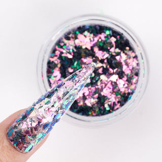 LDS Chameleon Glitter Nail Art - CL11 - Make A Wish - 0.5 oz