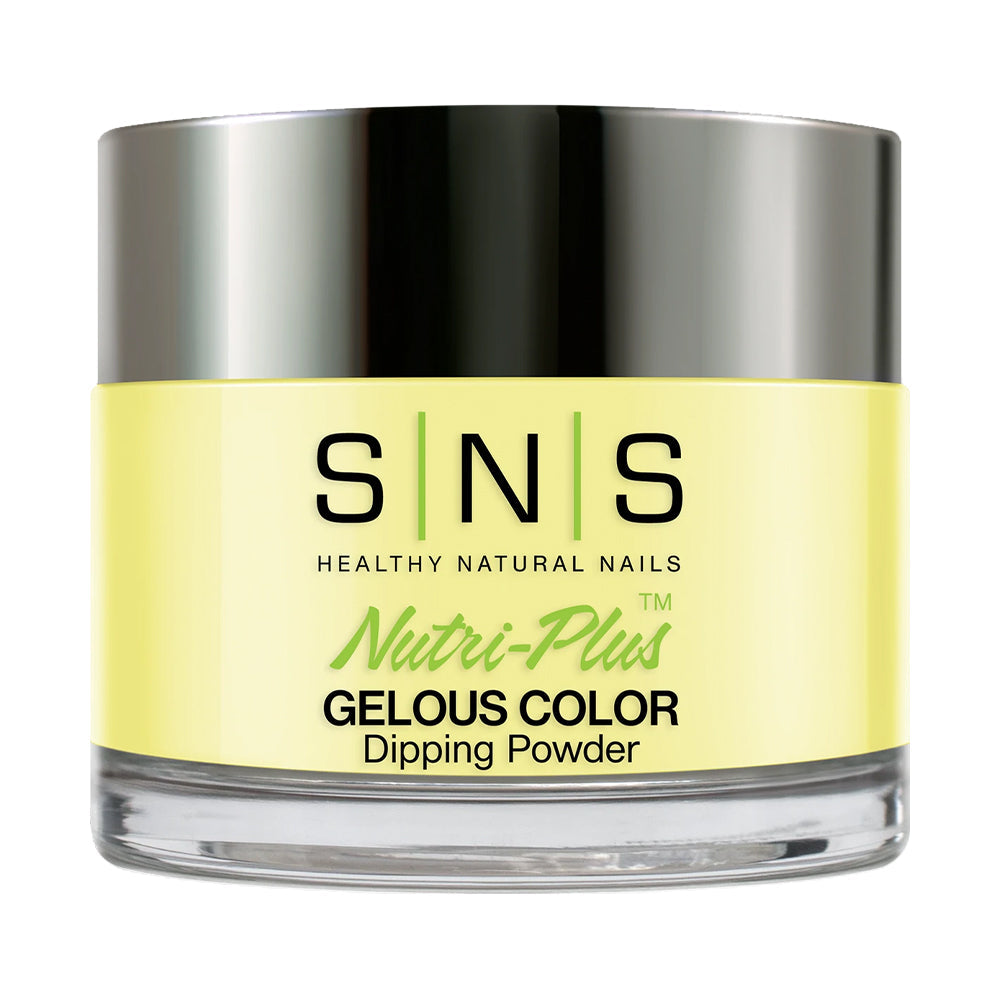 SNS Dipping Powder Nail - CS24 Radioactive Lemondrop - 1oz