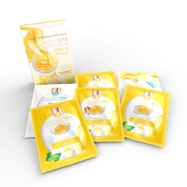 Collagen Spa 10 Steps System (60 per case) Milk & Honey