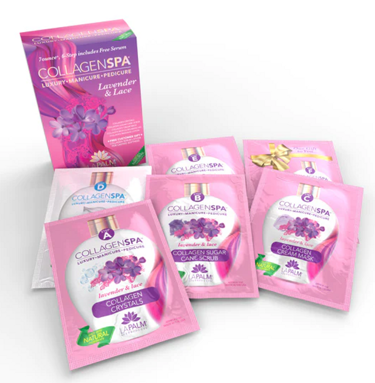 Collagen Spa 6 Steps System + Bomber - Lavender & Lace Single