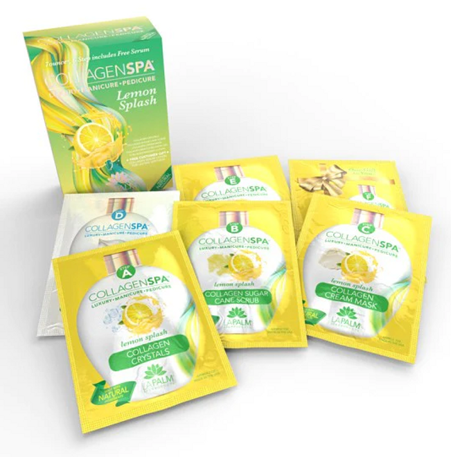 Collagen Spa 6 Steps System + Bomber - Lemon Splash
