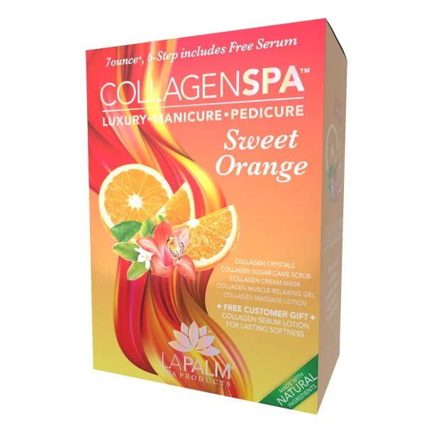 Collagen Spa 7 Steps System + Bomber - Sweet Orange Single