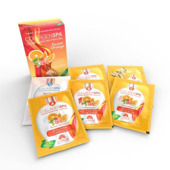 Collagen Spa 7 Steps System + Bomber - Sweet Orange Single