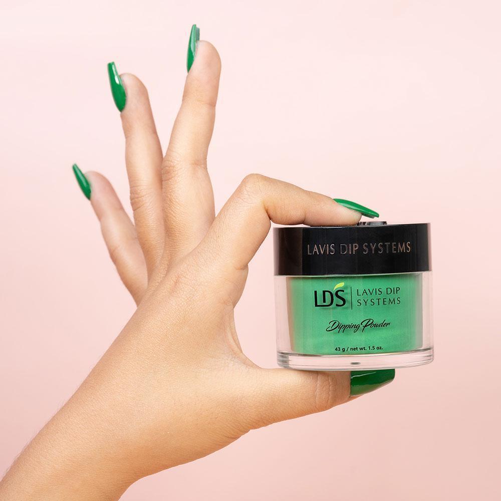 LDS Green Dipping Powder Nail Colors - 138 Jade
