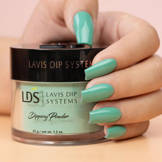 LDS Green Dipping Powder Nail Colors - 018 Bee-Leaf In Yourself by LDS sold by Lavis Dip Systems Inc