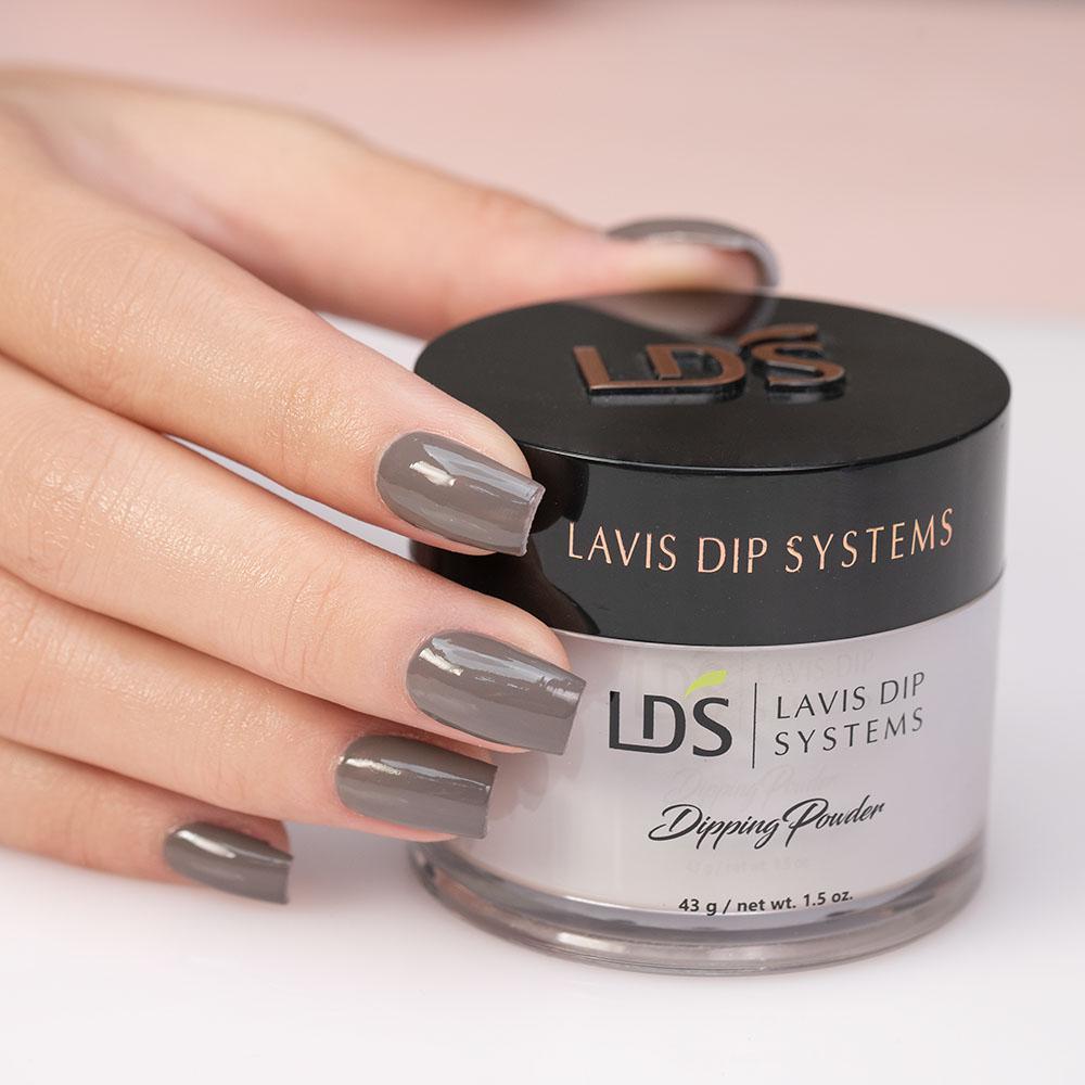  LDS Gray Dipping Powder Nail Colors - 039 Gloomy Day by LDS sold by Lavis Dip Systems Inc