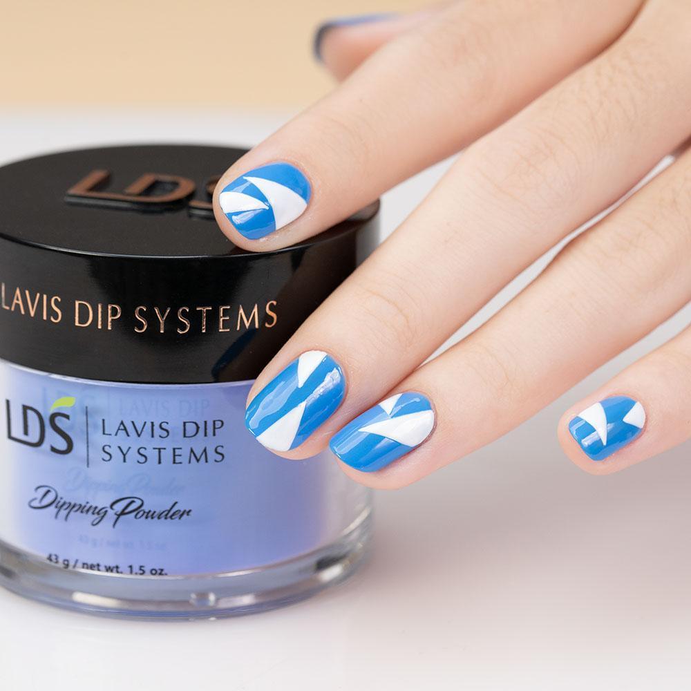  LDS Blue Dipping Powder Nail Colors - 040 Royal Blue by LDS sold by Lavis Dip Systems Inc