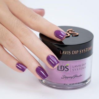  LDS Purple Dipping Powder Nail Colors - 068 Eggplant by LDS sold by Lavis Dip Systems Inc