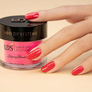  LDS Red Dipping Powder Nail Colors - 075 Grace Upon Grace by LDS sold by Lavis Dip Systems Inc