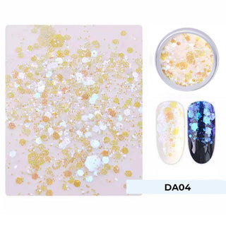 LDS Holographic Chunky Glitter Nail Art - DCG08 0.5 oz – Lavis Dip