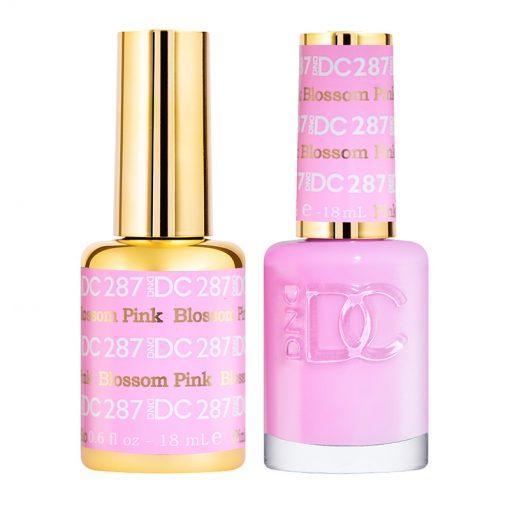  DND DC Gel Nail Polish Duo - 287 Pink Colors - Pink Blossom