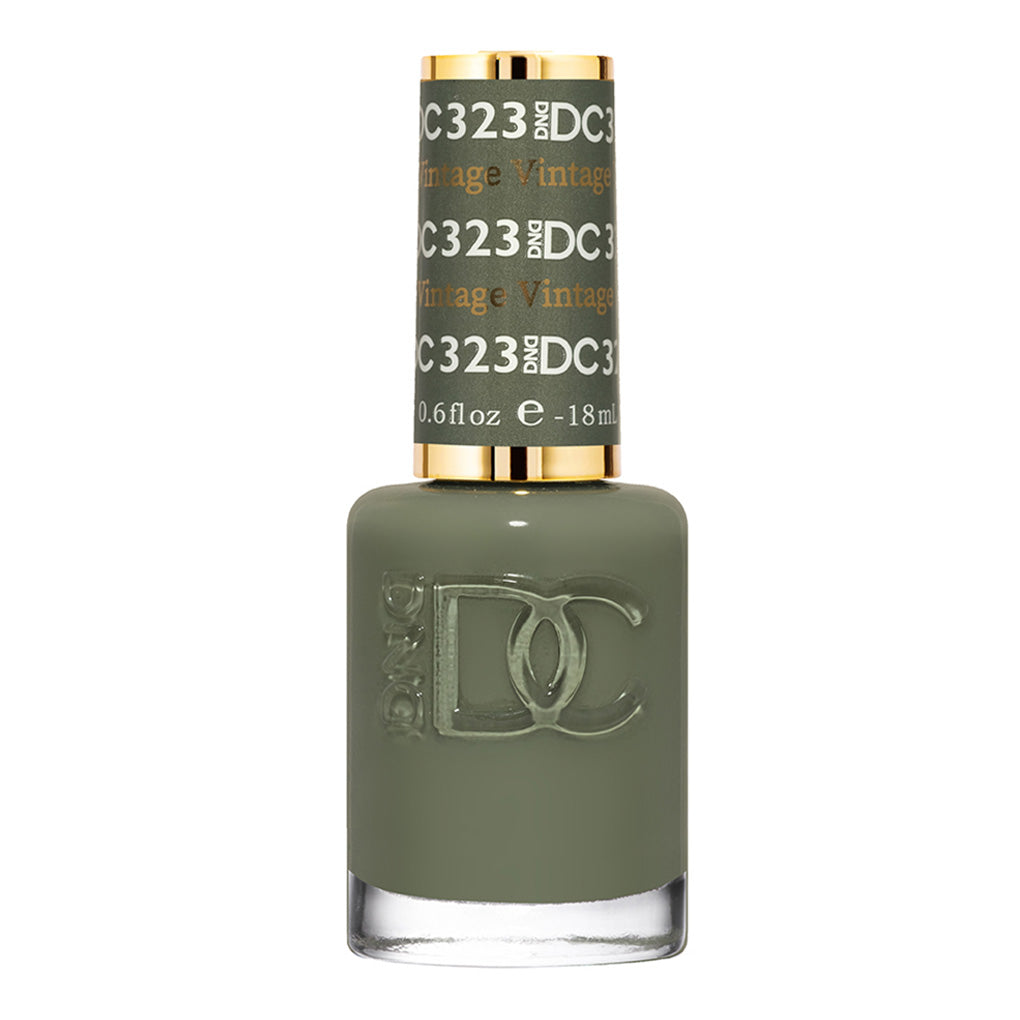 DND DC Nail Lacquer - 323 Moss Colors - Vintage