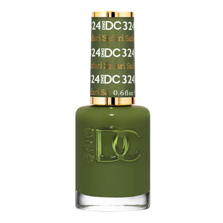 DND DC Nail Lacquer - 324 Green Colors - Safari