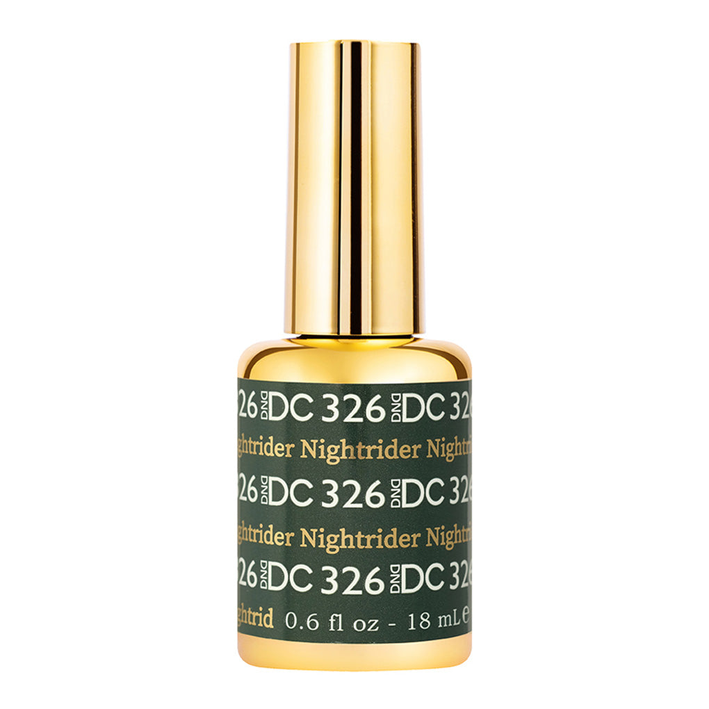 DND DC Gel Polish - 326 Green Colors - Nightrider