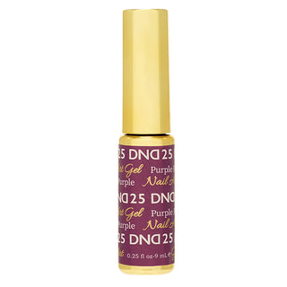 DND 25 Purple - Line Art Gel DND - Daisy Nail Designs
