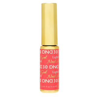 DND 30 Light Red - Line Art Gel DND - Daisy Nail Designs