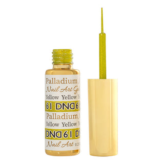 DND 61 Yellow - Line Art Gel DND - Daisy Nail Designs