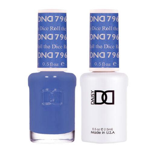 DND 796 - DND Gel Polish & Matching Nail Lacquer Duo Set - 0.5oz
