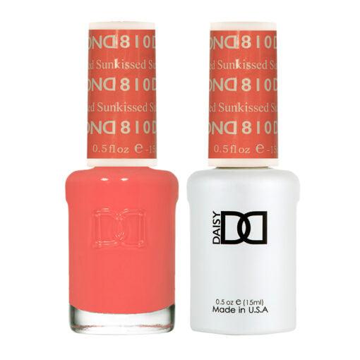 DND 810 - DND Gel Polish & Matching Nail Lacquer Duo Set - 0.5oz