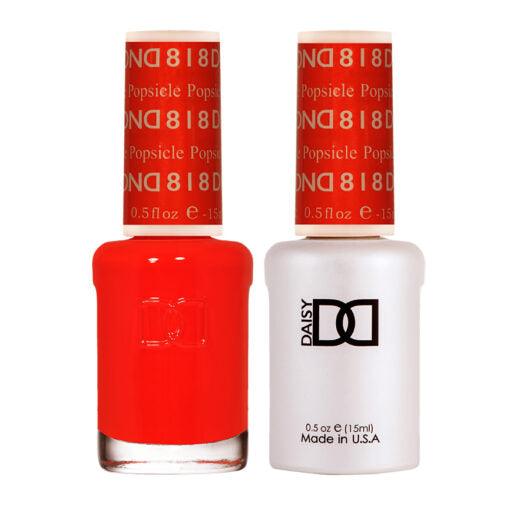 DND 818 - DND Gel Polish & Matching Nail Lacquer Duo Set - 0.5oz