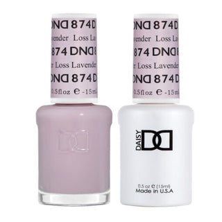 DND Gel Nail Polish Duo - 874 Loss Lavender