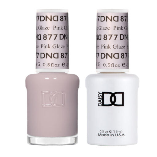 DND Gel Nail Polish Duo - 877 Pink Glaze