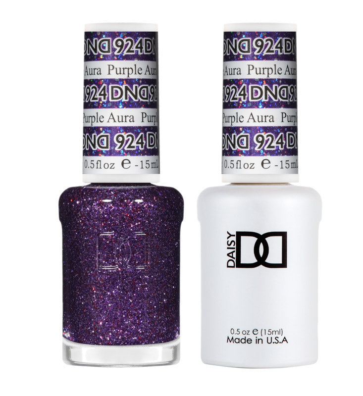 DND Gel Nail Polish Duo - 924 Purple Aura