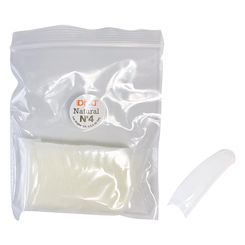 DND Natural Tip #4: 50pcs/bag