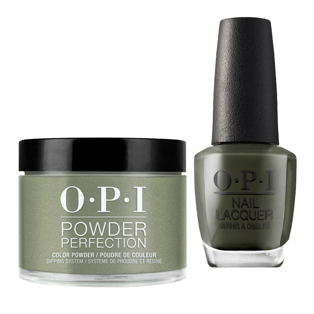 OPI U15 Things I've Seen In Aber-green - Dip & Lacquer Combo