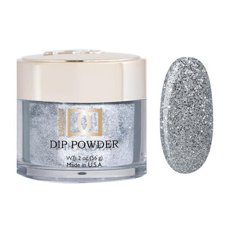DND Acrylic & Powder Dip Nails 464 - Glitter Silver Colors