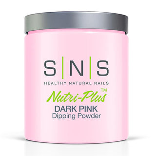 SNS Dark Pink Dipping Powder Pink & White - 16 oz