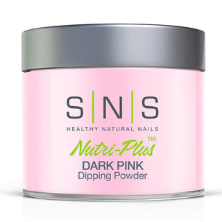 SNS Dark Pink Dipping Powder Pink & White - 4 oz