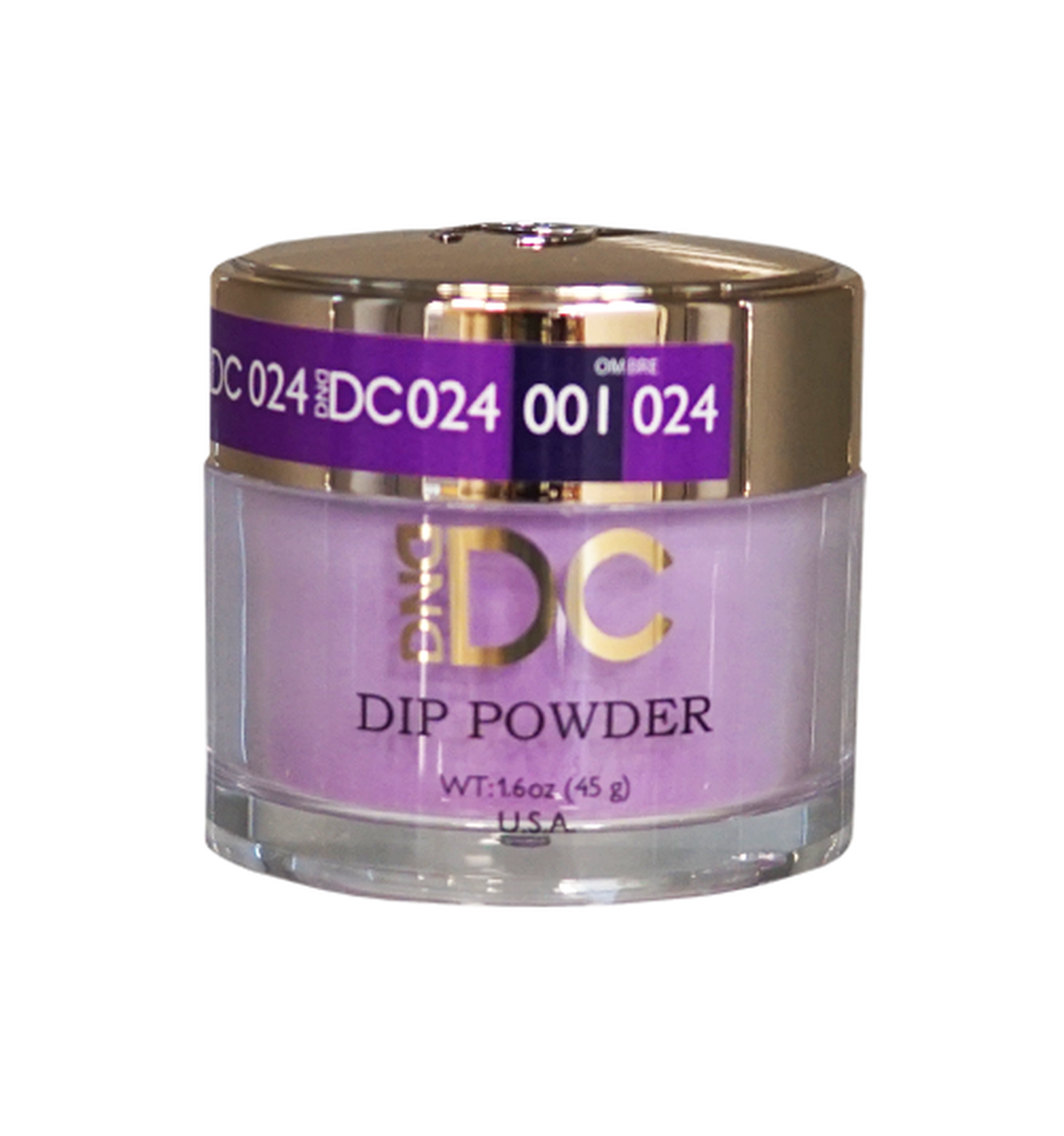 DND DC Acrylic & Dip Powder - DC024 Purple Flower