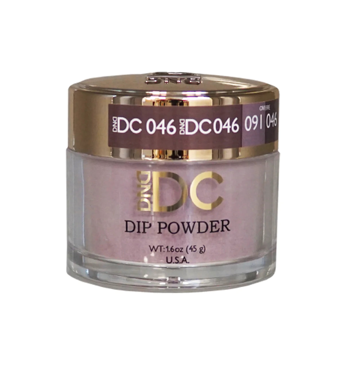 DND DC Acrylic & Dip Powder - DC046 Pewter Gray