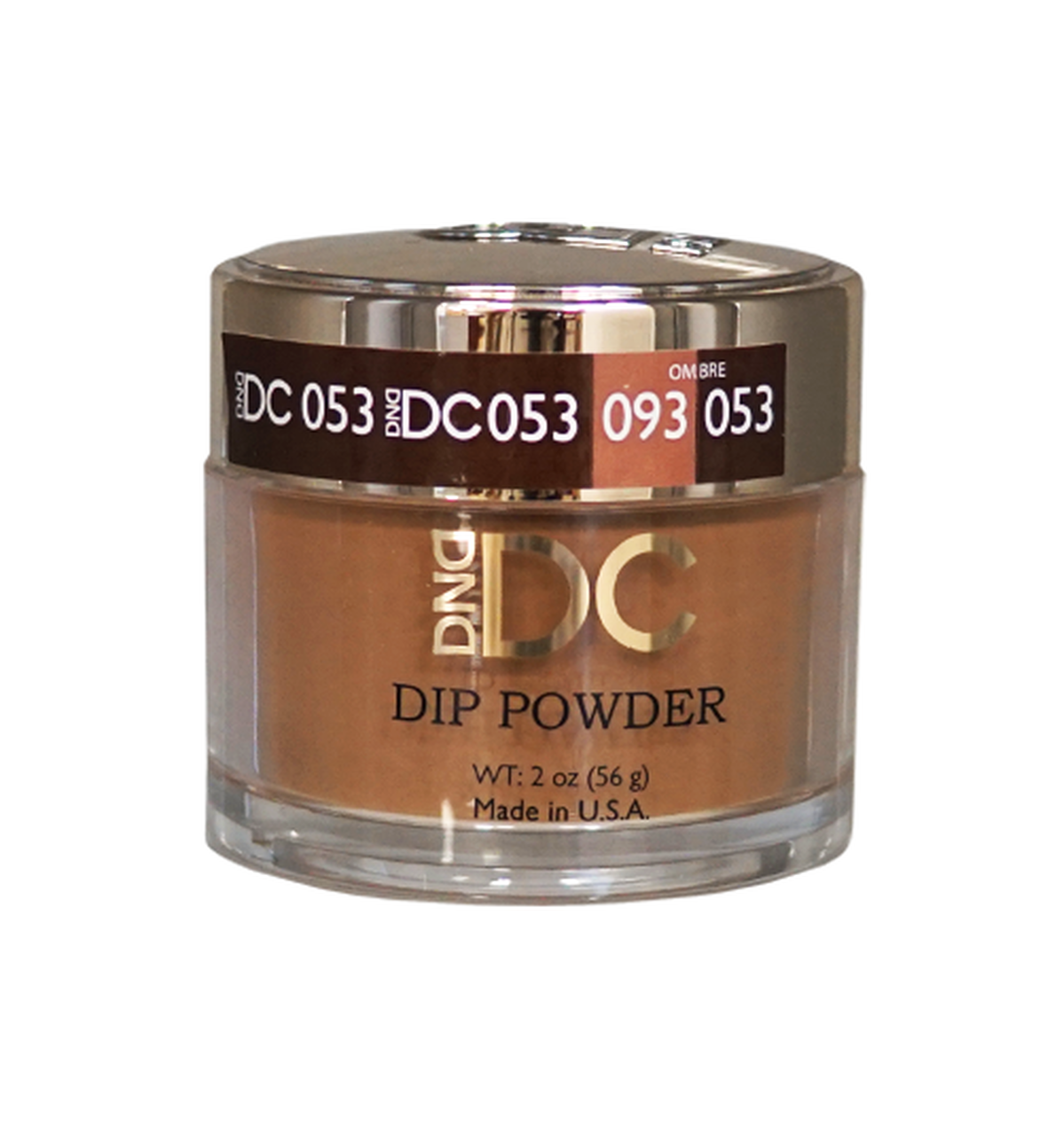 DND DC Acrylic & Dip Powder - DC053 Spiced Brown