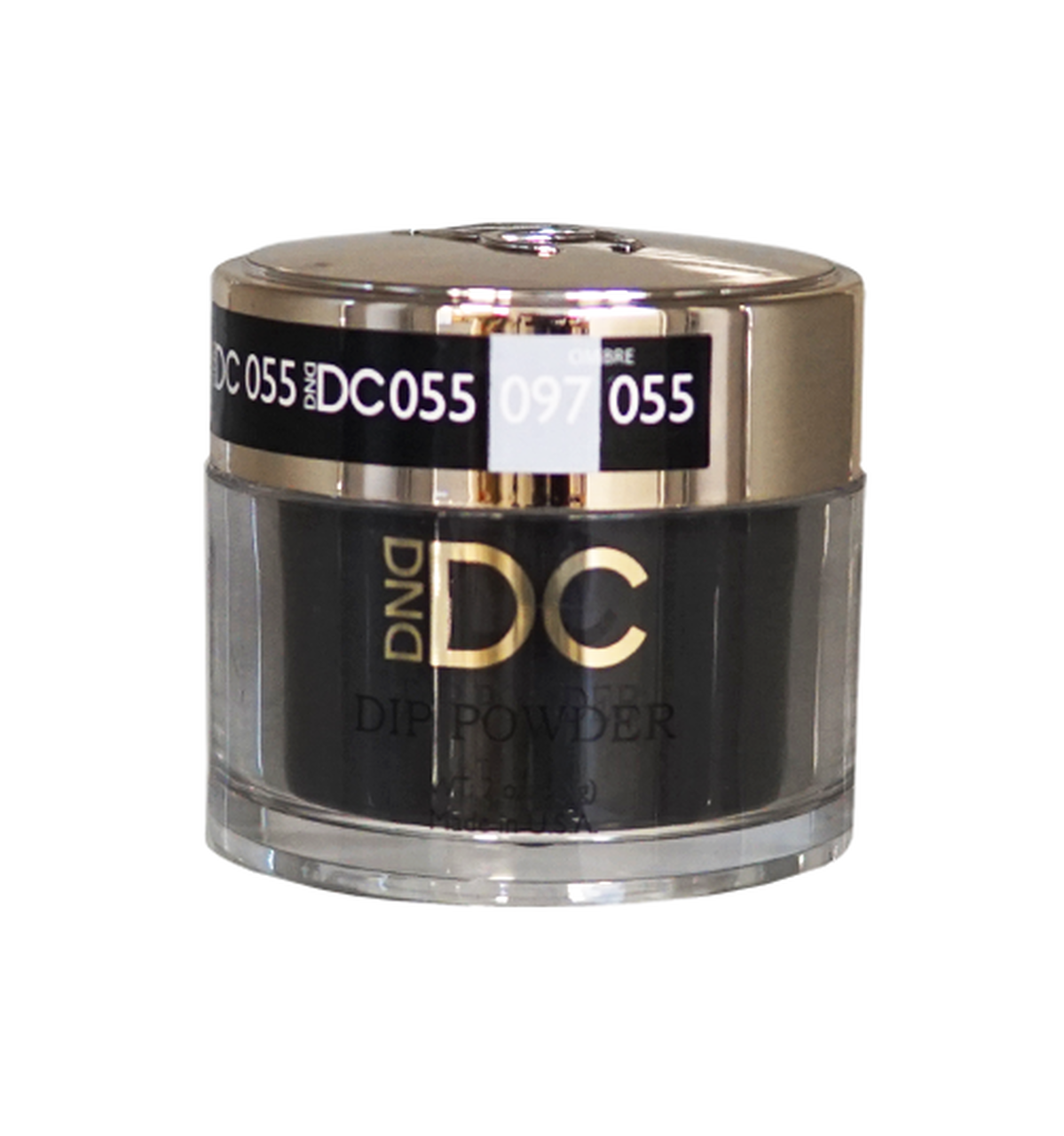 DND DC Acrylic & Dip Powder - DC055 Black Ocean