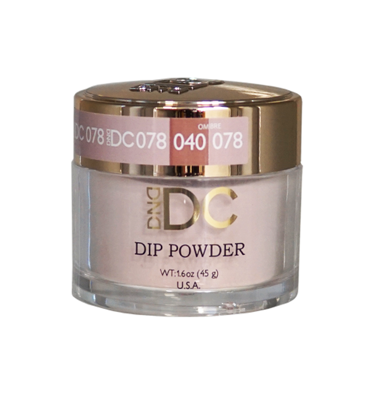 DND DC Acrylic & Dip Powder - DC078 Rose Beige